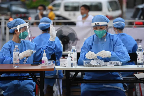 Guangdong province has stepped up its response to a new pandemic  outbreak Guangdong province has stepped up its response to a new pandemic  outbreak